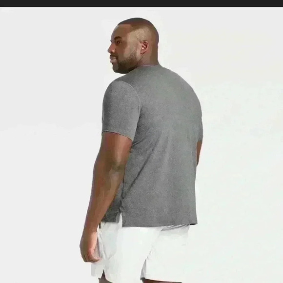Men's Short Sleeve Performance T-Shirt - All In Motion™ Gray Heather M - Picture 3 of 14